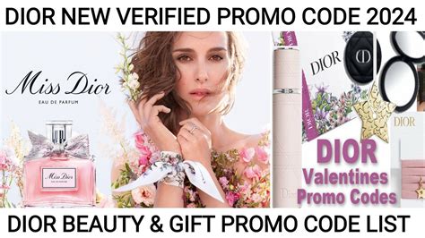 code promo dior 2020|Dior promo code july 2024.